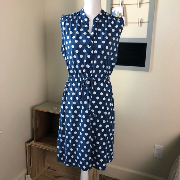 robert louis polka dot dress